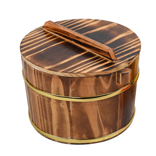 餐厅木桶饭木桶小饭桶商用盖浇饭保温寿司餐具饭团创意家用盛饭桶