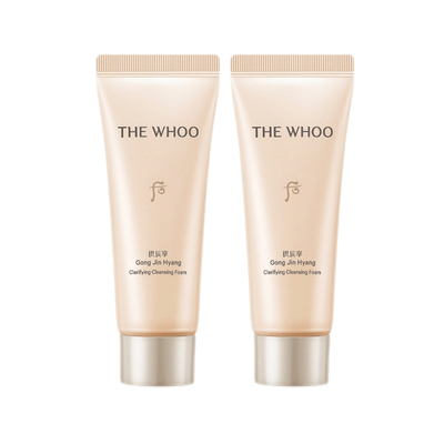 whoo后洗面奶中样温和清洁80ml
