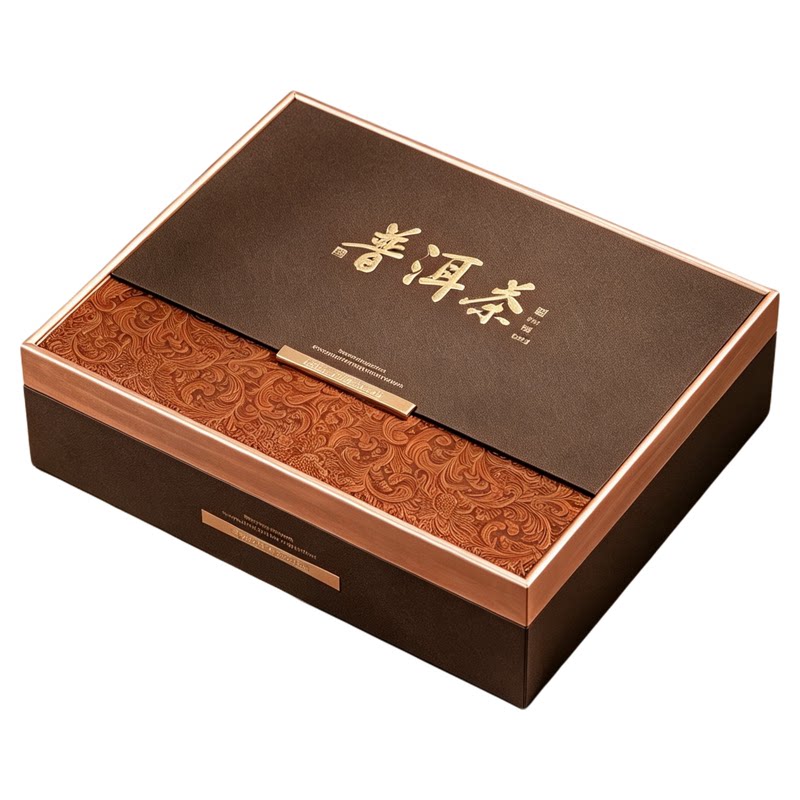 古树冰岛普洱茶357克空茶饼盒