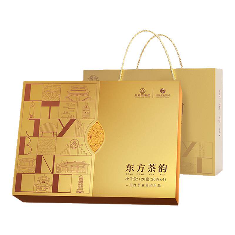 川红特级林湖碧螺春鲜嫩茶叶2026新茶礼盒东方茶韵120g节日送礼
