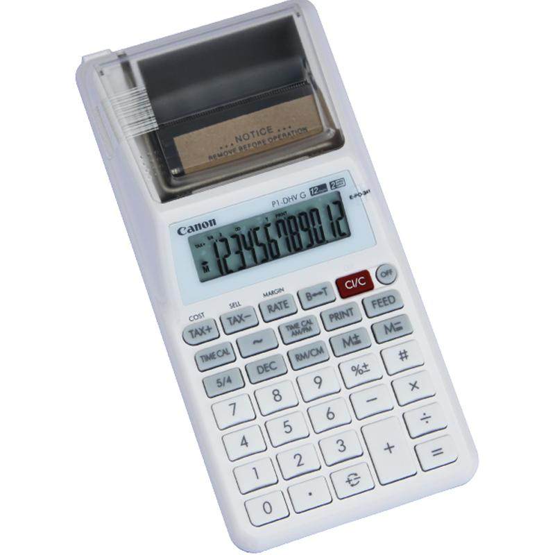 佳能P1单色打印出纸计算器小号