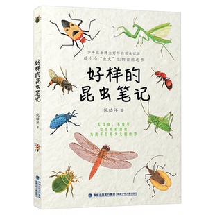 好样的昆虫笔记自然观察儿童科普百科陈睿博士推荐6-15岁小学生年级昆虫类大自然百科图鉴书正版儿童读物彩插绘本课外阅读必读童书