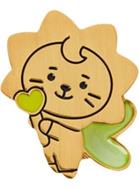 ROY6莱阳 CHEER UP系列配件套装 (2个装) LINE FRIENDS连我朋友