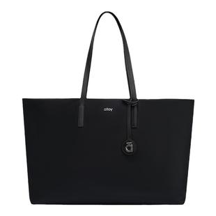 alloy/乐几小众通勤大号尼龙黑色轻便托特包休闲运动大容量包包
