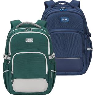 卡拉羊中学生书包大容量机能包减负防下坠轻便双肩包女大容量男