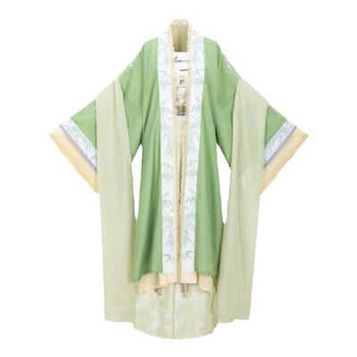 清新日常宋制汉服绣花三裥裙