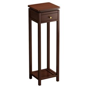 花架子客厅落地式花盆托架非实木盆栽置物架新中式2025新款鱼缸架