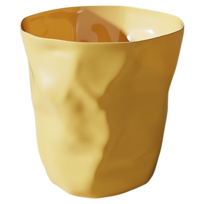 Cegier创意褶皱垃圾桶简约卧室