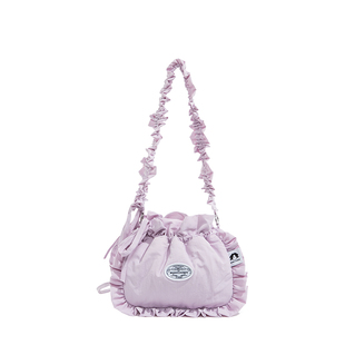 WANGXIAOBEN王小笨新款抽绳甜酷可爱风女款单肩包斜挎包DA2016005