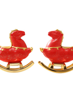 马上有钱工位创意小摆件生肖礼物