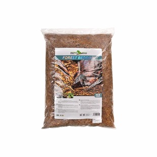 reptizoo爬宠树皮陆龟蜥蜴蛇鬃狮爬虫箱森林地表造景除臭保湿垫材