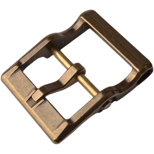 实心复古黄铜风尘六代日字针扣可拆卸男士高档皮带扣卡子腰带配件