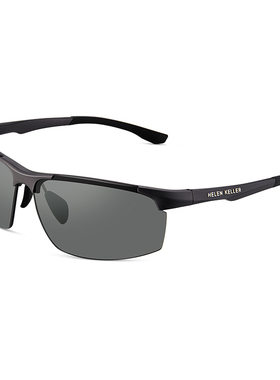 海伦凯勒防紫外线墨镜运动男性