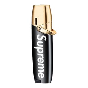 新款蓝焰直冲防风打火机充气创意个性定制刻字全金属男士点烟器