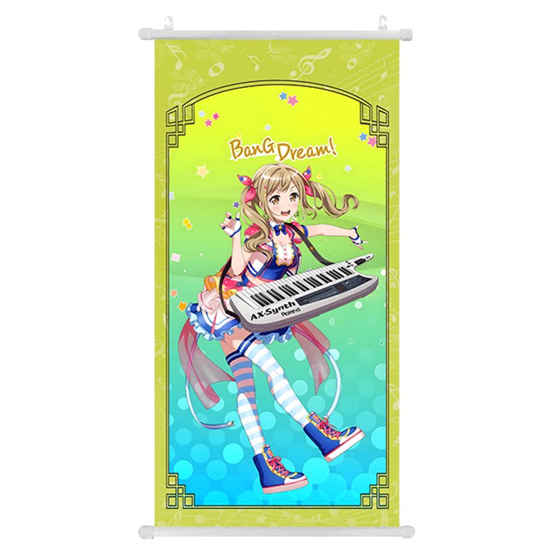 BanGDream周边poppin party户山香澄 市谷有咲二次元海报挂画壁画
