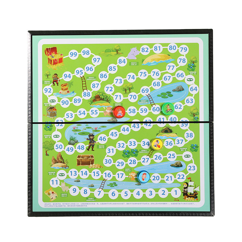 儿童闯关磁吸飞行冒险棋益智玩具