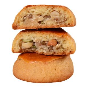 云南清真食品豆沙饼五仁饼芝麻饼玫瑰饼苏子饼休闲糕点小粑粑零食