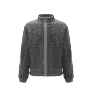 抓绒开衫保暖摇粒绒外套羊羔毛新品男运动休闲服Luxiaojun吕小军