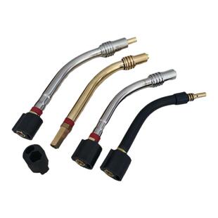 二保焊机配件宾彩尔15A24K36KD弯枪管欧式14无气焊枪鹅颈万向枪管