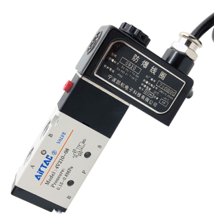 CT4亚德客防爆电磁阀B03-4V210-08/410-15气动控制换向阀4M310-10