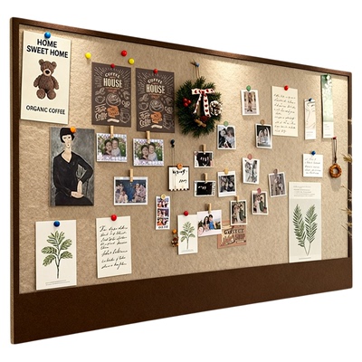 毛毡板走廊过道创意照片墙