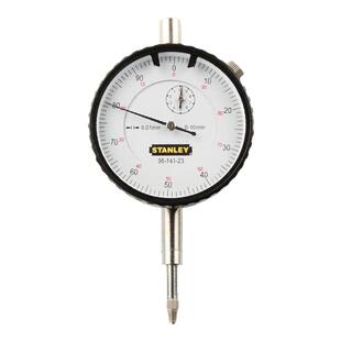 史丹利百分表高精度数字式小表盘指示表工业级带刻度0-10mm