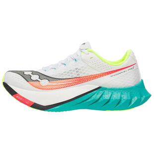 Saucony Endorphin Pro 百搭舒适耐磨 低帮 休闲跑步鞋 男款 白色