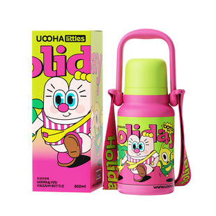 UOOHA悠悠桶保温杯陶瓷涂层内胆便携随行水杯水壶保温大容量女生