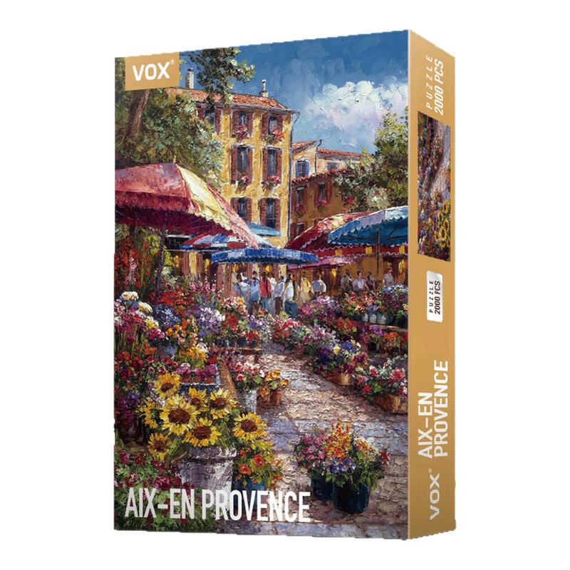 福思VOX拼图成年1000片2000片解压小众拼图SamPark风景油画PUZZLE
