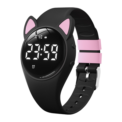 女童手表防水小学生只看时间高颜值幼儿园卡通三岁儿童电子表女孩