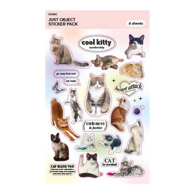 韩国iconic贴纸套装卡通手帐装饰