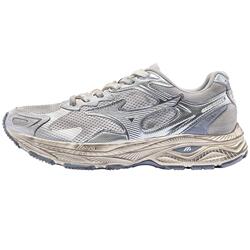 美津浓潮流老爹鞋透气运动休闲鞋