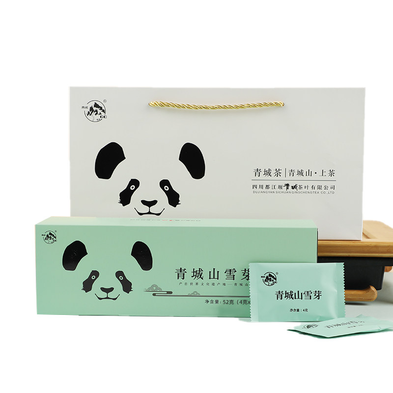 特产新年送礼青城绿茶雪芽礼盒