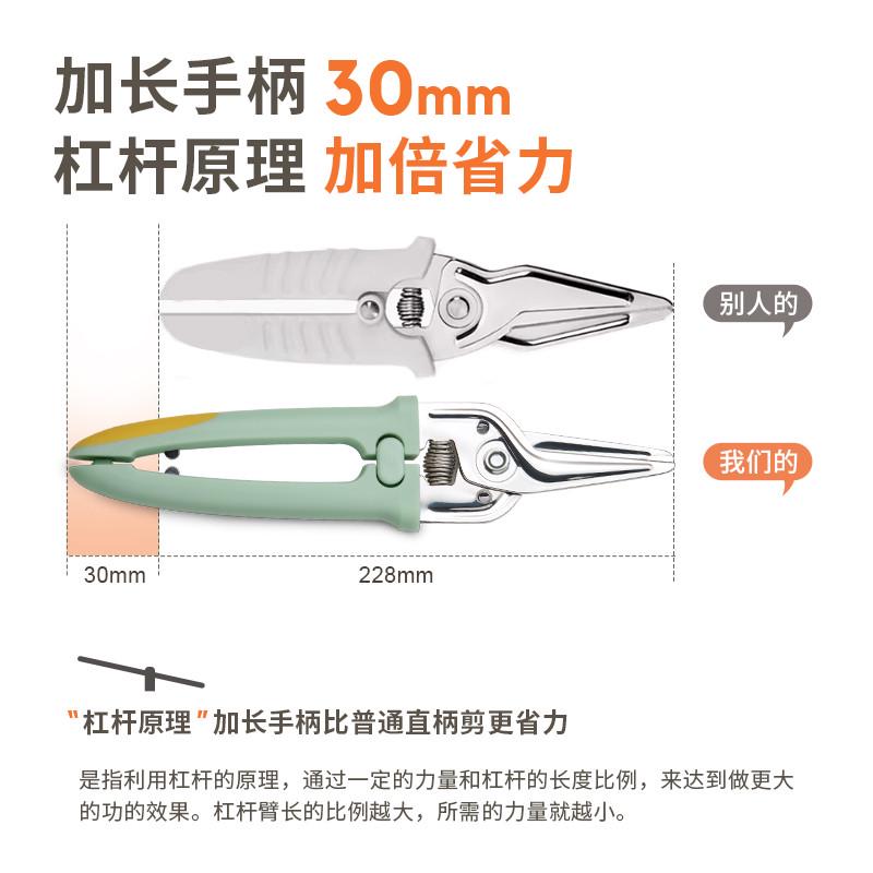 强力鸡骨剪厨房专用剪刀不锈钢家用多功能剪剪硬物杀鱼鸡鸭鹅剪子