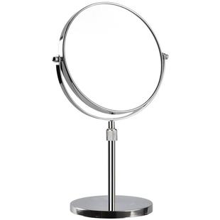 汉九宫欧式可升降调节高低台式化妆镜双面镜放大镜子伸缩镜美容镜