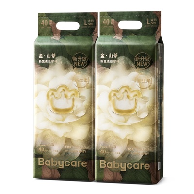 babycare金山茶纸尿裤轻柔透气