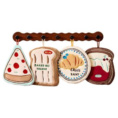 可爱擦手巾挂式高颜值擦手帕布吸水加厚不掉毛卫生间厨房毛巾抹布