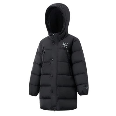 李宁儿童男大童中长款羽绒服