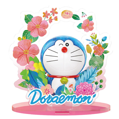 灵动创想哆啦A梦盲盒亚克力场景摆件公仔玩偶周边系列生日礼物