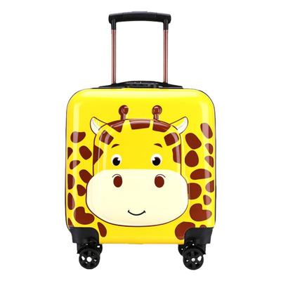女孩幼儿园静音万向轮卡通行李箱