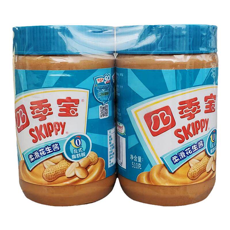 四季宝花生酱510g瓶装