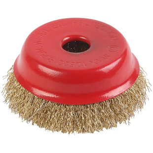 碗型钢丝轮角磨机金属打磨除锈轮 100磨光机抛光轮扭丝不锈钢丝刷