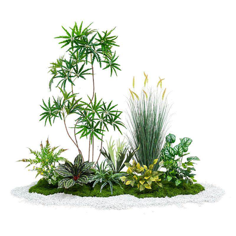 恋柚绿植园艺仿真绿植造景组合