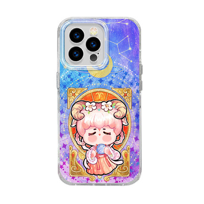 新中式12星座梦幻羽纱硬壳多型号