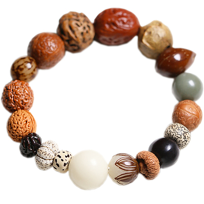 十八子原籽菩提佛珠多宝手串