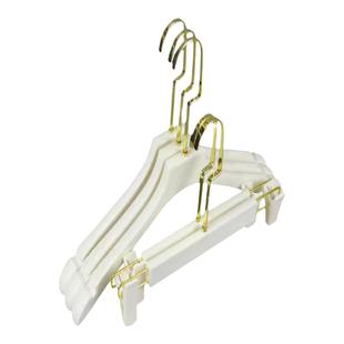 定制服装店衣架加厚仿木纹塑料衣服架防滑无痕西装婚纱衣裤挂架子