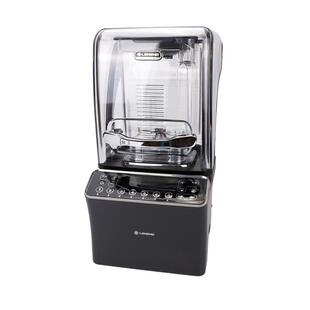 LEHEHE沙冰机乐呵呵冰沙机商用静音带罩榨汁机破壁机奶茶店碎冰机