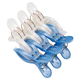 多功能晾衣夹子棉被晾晒夹衣架防滑防风夹大号双弹簧晒被夹固定器