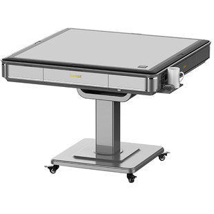 【网红奶油风】全自动麻将机家用超静音新款无声可折叠四口麻将桌