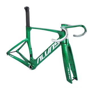 ALVAS爱瓦士DA54公路自行车气动碳纤维隐藏内走线车架高级定制DIY